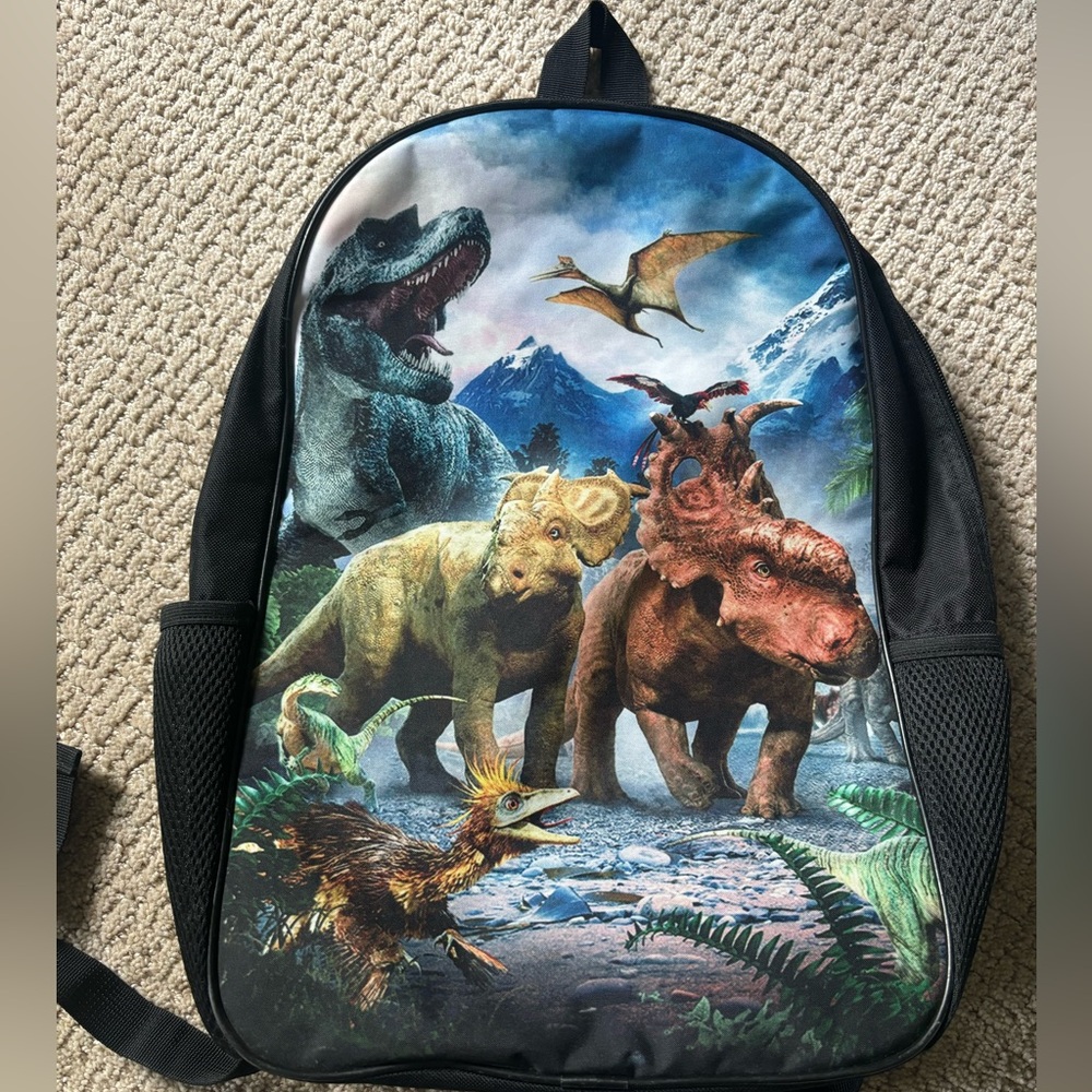 Dinosaur Print Backpack